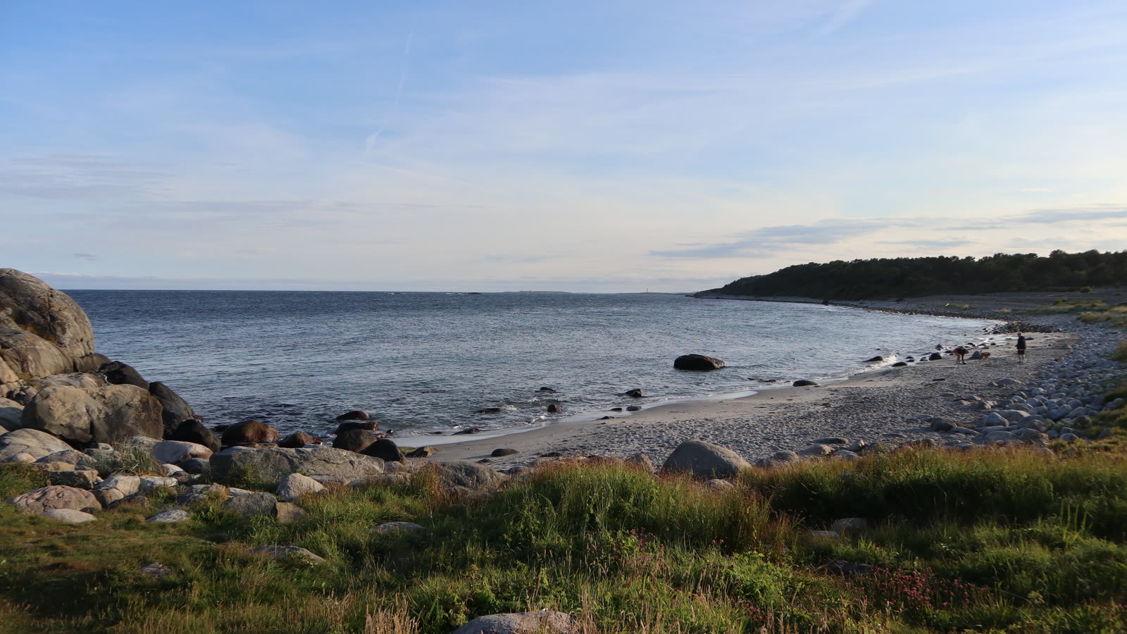Spornesstranda i Raet nasjonalpark på Tromøya, like ved Hove