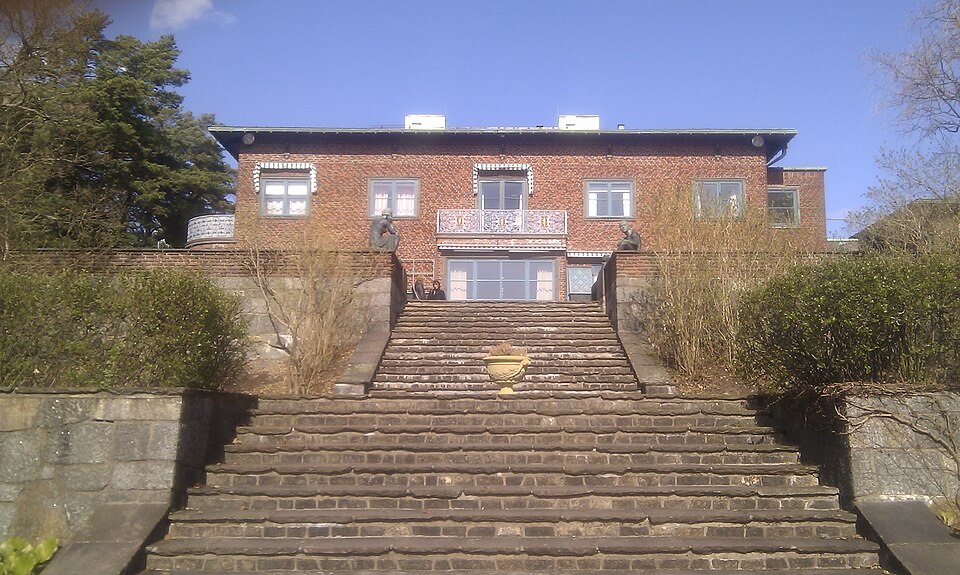 Villa Midtåsen i Sandefjord, skipsreder Anders Jahres tidligere residens der Midtåsen Kulturfestival arrangeres