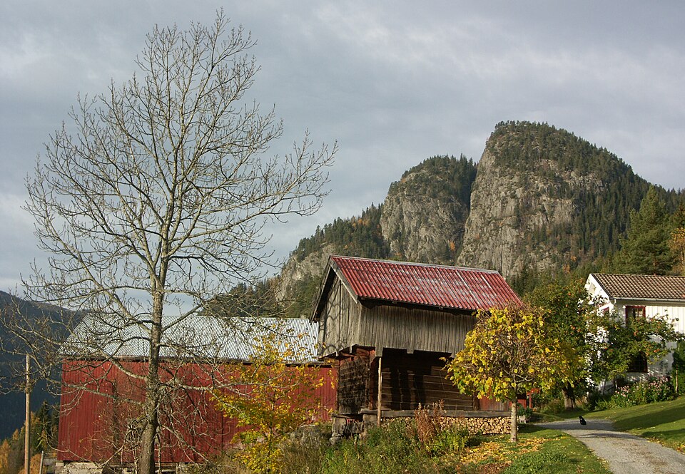 Seljord sentrum i Telemark, hjemsted for Countryfestivalen i Seljord hvert år i juli