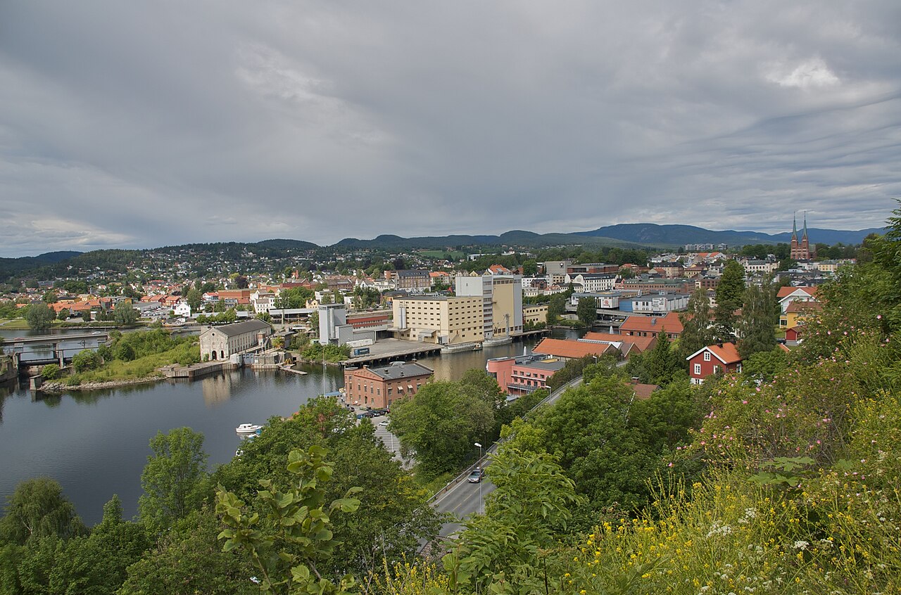 Skien sentrum, vertsby for Skien Live på Parkbiografen