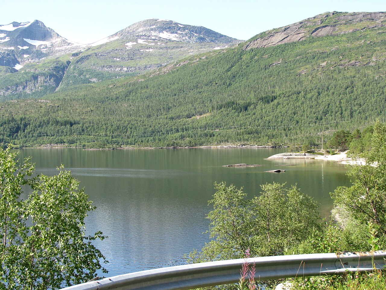 Kystlandskap ved Skutvik i Hamarøy, Nordland