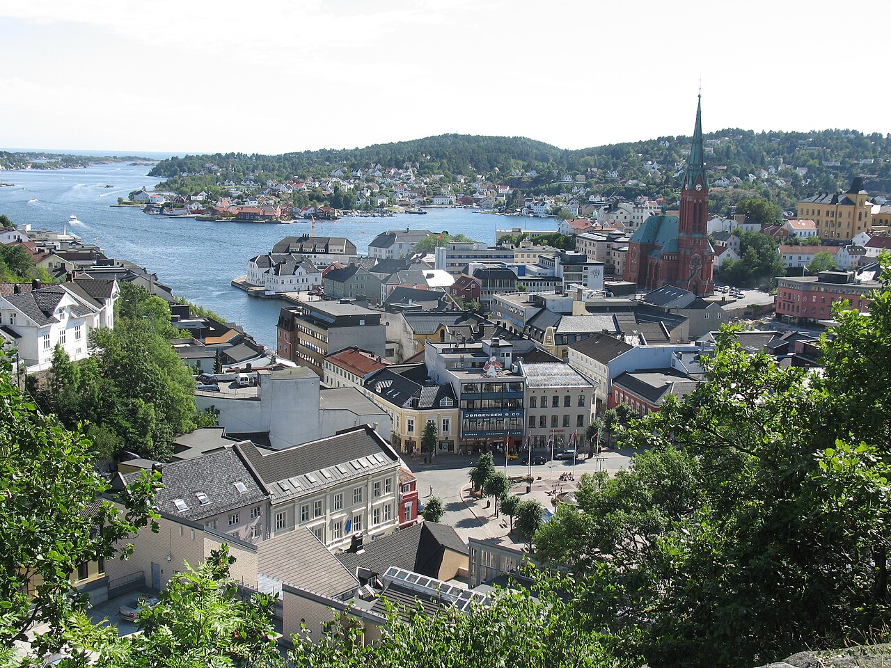 Hisøy i Arendal, vertssted for Trommestadfestivalen